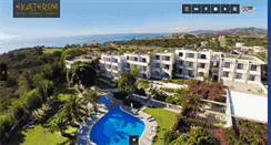 Desktop Screenshot of ekaterini-hotel.com